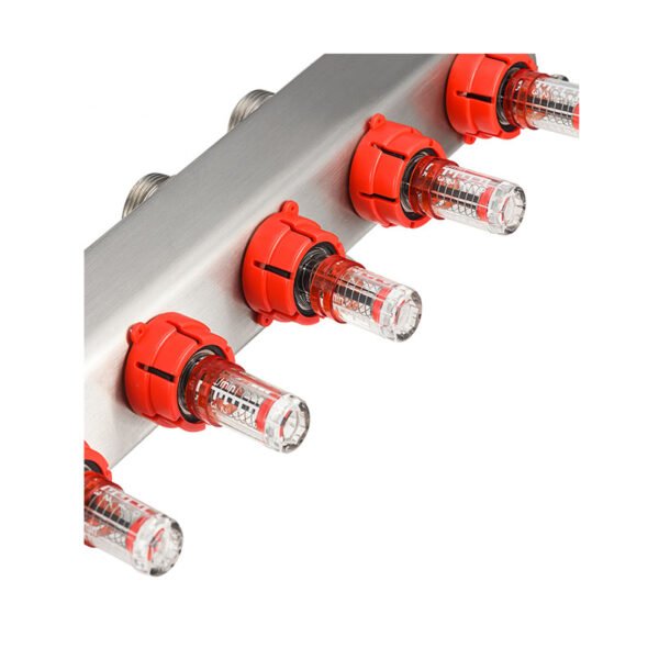 Stainless Steel Underfloor Heating Manifold E1001 - Image 2
